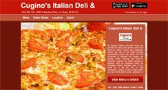 Desktop Screenshot of cuginositalian.com
